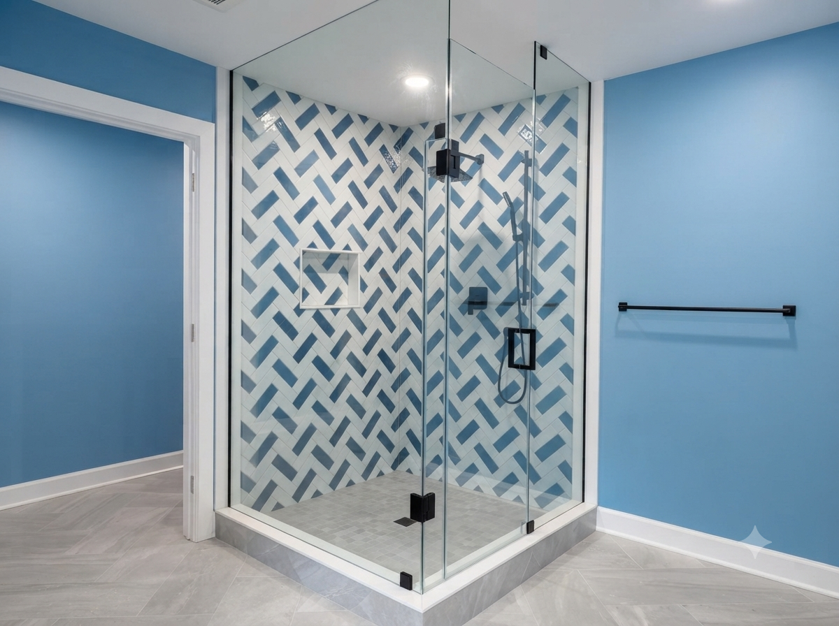 Frameless Shower Doors in Miramar | Custom Shower Glass