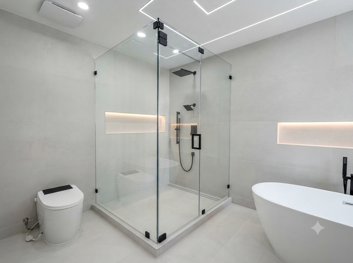 Frameless Shower Doors Miami Dade & Broward.