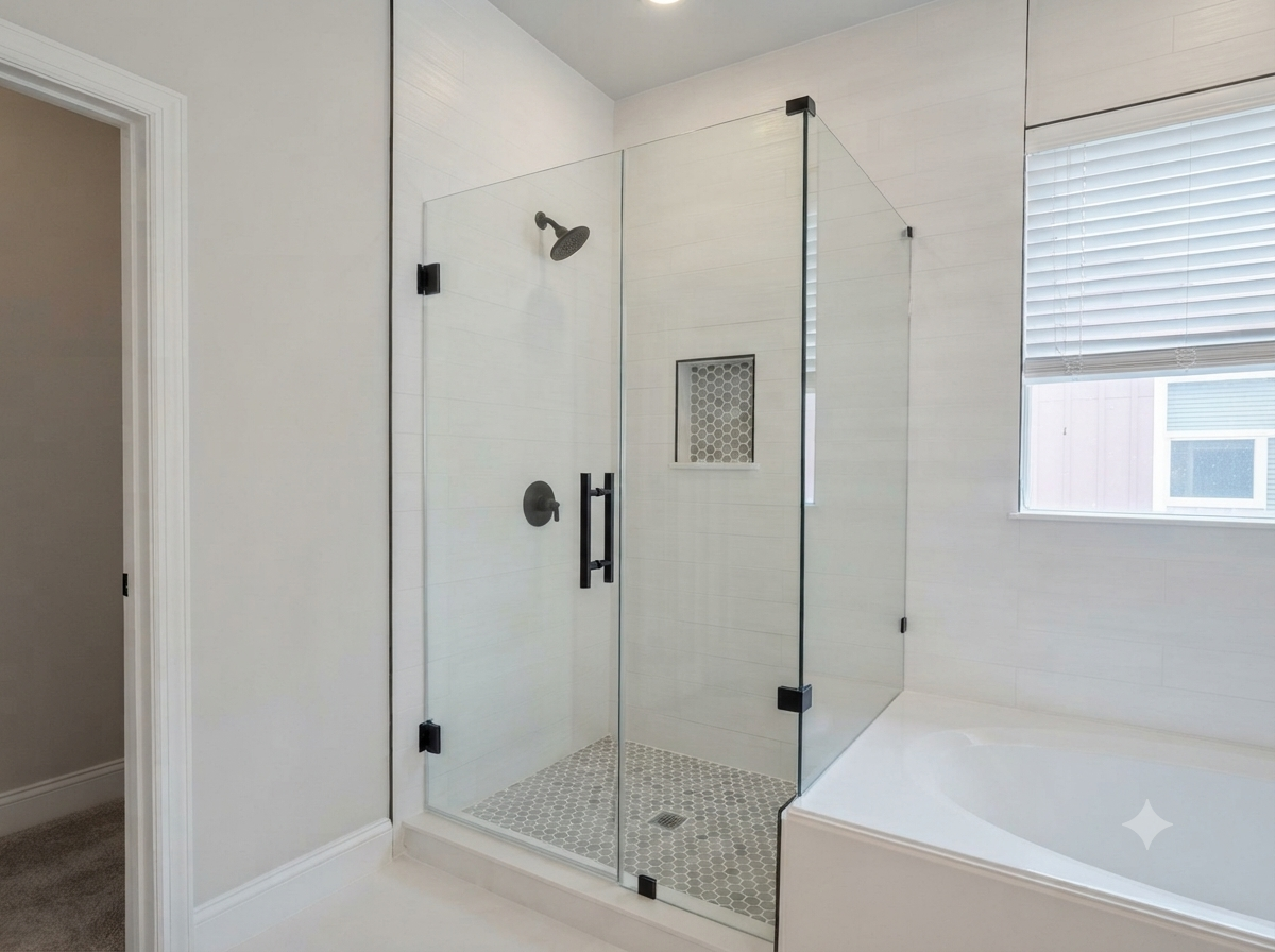 Frameless Shower Doors in Hollywood, FL | Custom Glass Experts