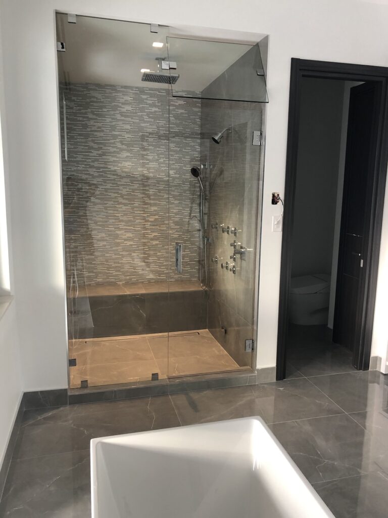 Affordable Frameless Shower Doors Services in Miami & Broward